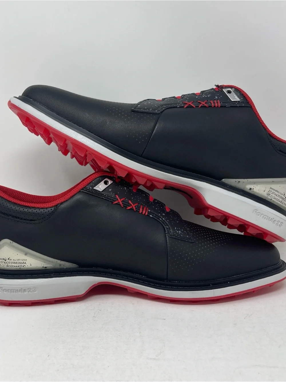 Nike Air Jordan ADG 5 Wide Spikeless Golf Shoes Black Red Bred Size 10 NWOB